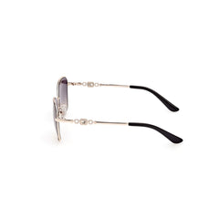 نظارات شمسية معدنية ذهبية