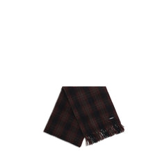 وشاح صوف متعدد الألوان