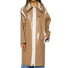 Brown Linen Coat
