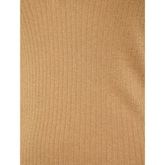 بلوزة كشمير بنية اللون