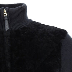 Black Lamb Fur Clothing