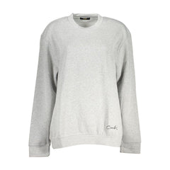 Grigio Polyester Women Sweatshirt