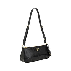 Black Calf Leather Bos Taurus Shoulder Bag