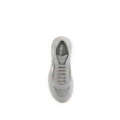 Gray Rubber Athletic Sneakers
