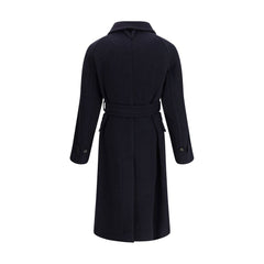 معطف أزرق من البولي أميد