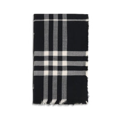 Black Wool Scarf