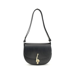 Black Calf Leather Bos Taurus Shoulder Bag