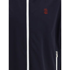 سترة زرقاء من البولي أميد