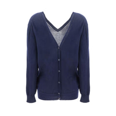 Blue Cashmere Cardigan
