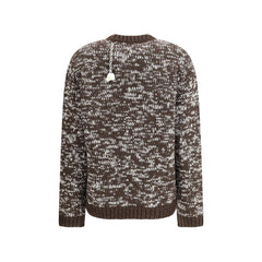 Brown Fleece Wool Sweatshirt
