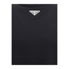 Black Cotton T-Shirt
