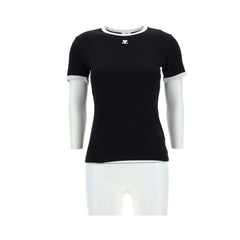 Black Cotton T-Shirt