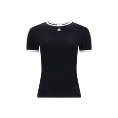 Black Cotton T-Shirt