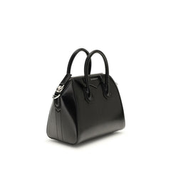 Black Calf Leather Bos Taurus Handbag
