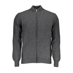 Grigio Wool Men Cardigan