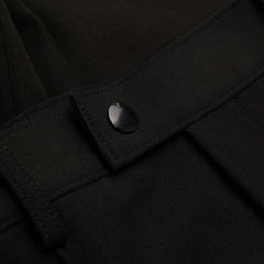 Black Elastane Dress Pants