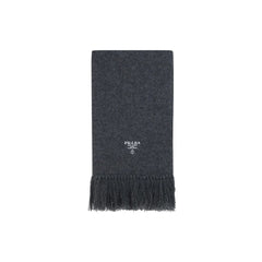 Gray Cashmere Scarf