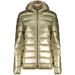 Gold Polyamide Women's Jacket