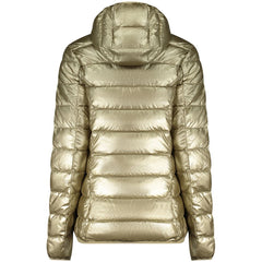 Gold Polyamide Women's Jacket