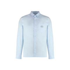 Blue Cotton Dress Shirt