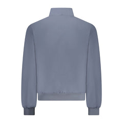 Blue Cotton Men's Jacket