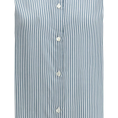 Bicolor Viscose Pattern Shirt