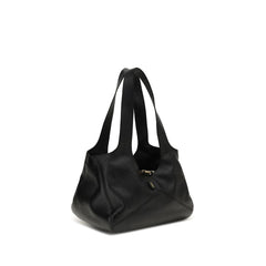 Black Calf Leather Bos Taurus Shoulder Bag
