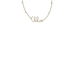 Gold Brass Necklace