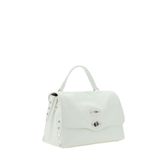 White Calf Leather Bos Taurus Shoulder Bag