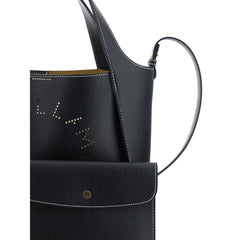 Black Polyamide Handbag