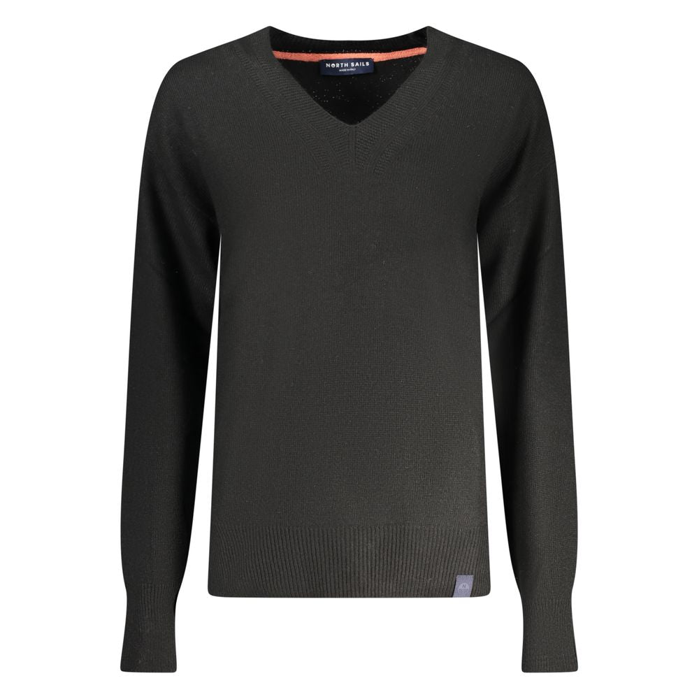 Black Polyamide Women's Sweater
