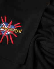 Blue Wool DG Loves London Neck Wrap Scarf