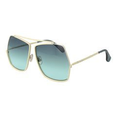Turquoise Metal Sunglasses