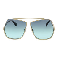 Turquoise Metal Sunglasses