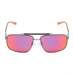 Gray Metal Sunglasses