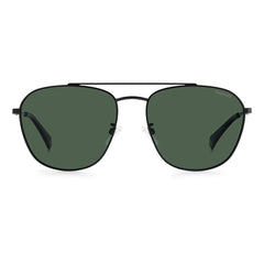 نظارات شمسية من الفولاذ المقاوم للصدأ باللون الأسود