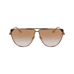 Brown Metal Sunglasses