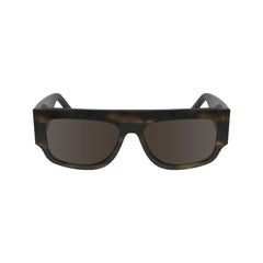 نظارة شمسية أسيتات بنية اللون