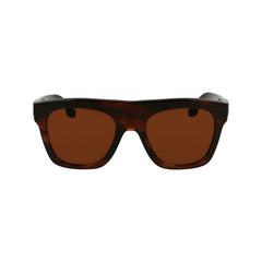 نظارة شمسية أسيتات بنية اللون