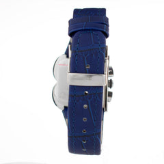 Purple Leather Dress Watch