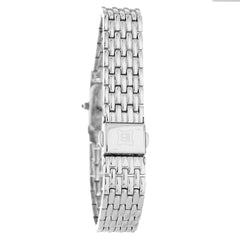 ساعة فضية من الفولاذ المقاوم للصدأ