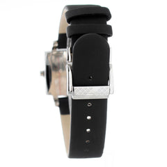 Black Leather Dress Watch