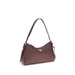 Bordeaux Calf Leather Bos Taurus Shoulder Bag