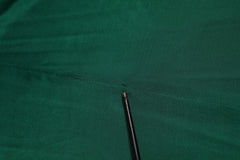 Dark Green High Waist Midi Skirt Pencil Cut Pleated