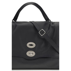 Blue Calf Leather Bos Taurus Shoulder Bag