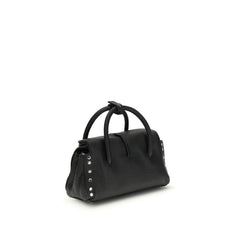 Black Calf Leather Bos Taurus Handbag