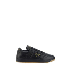 Black Calf Leather Bos Taurus Low Top Sneakers