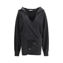 فستان كاجوال من القطن الأسود