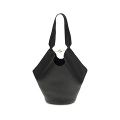 Black Calf Leather Bos Taurus Shoulder Bag