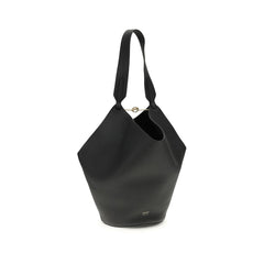 Black Calf Leather Bos Taurus Shoulder Bag